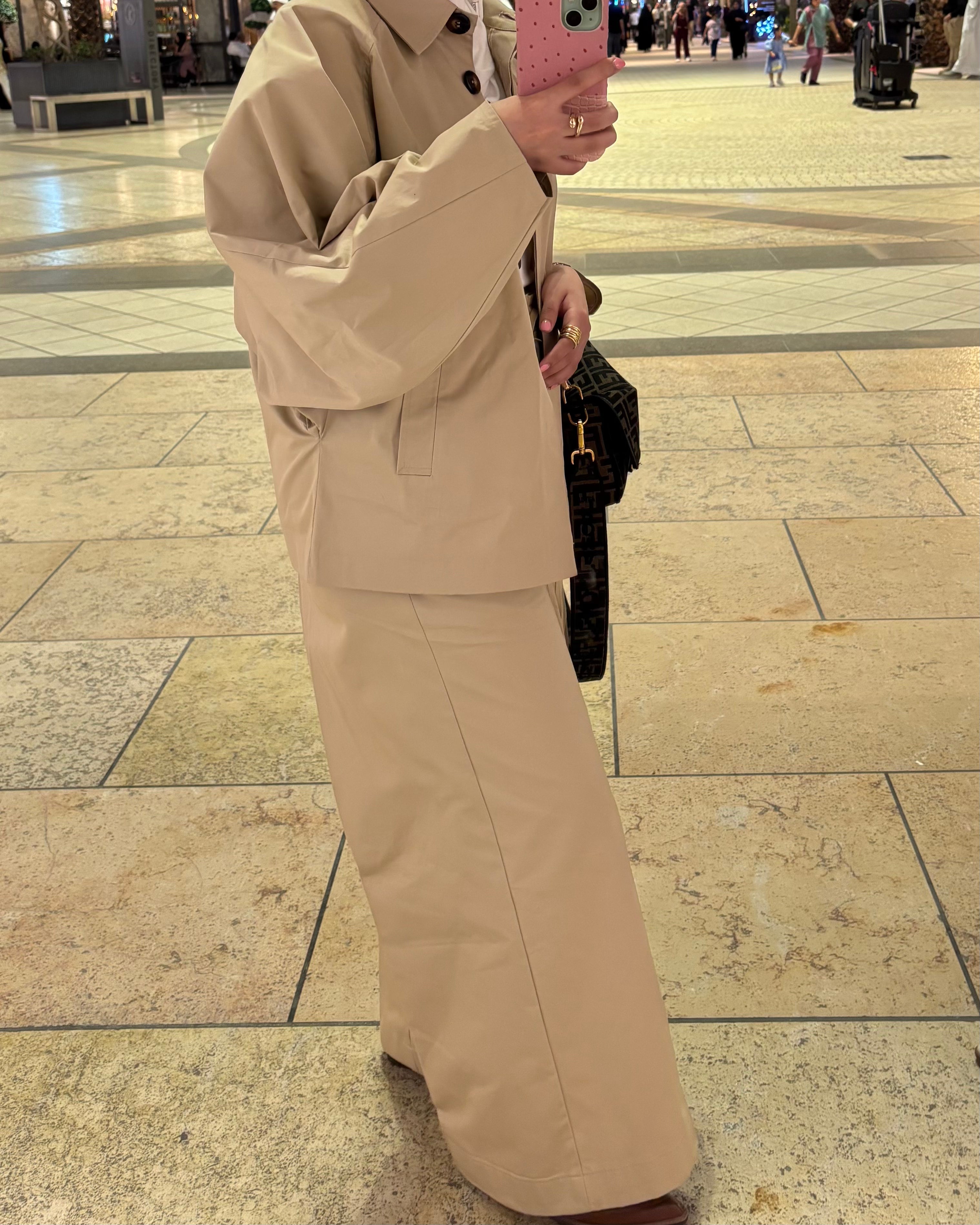 Trench coat set