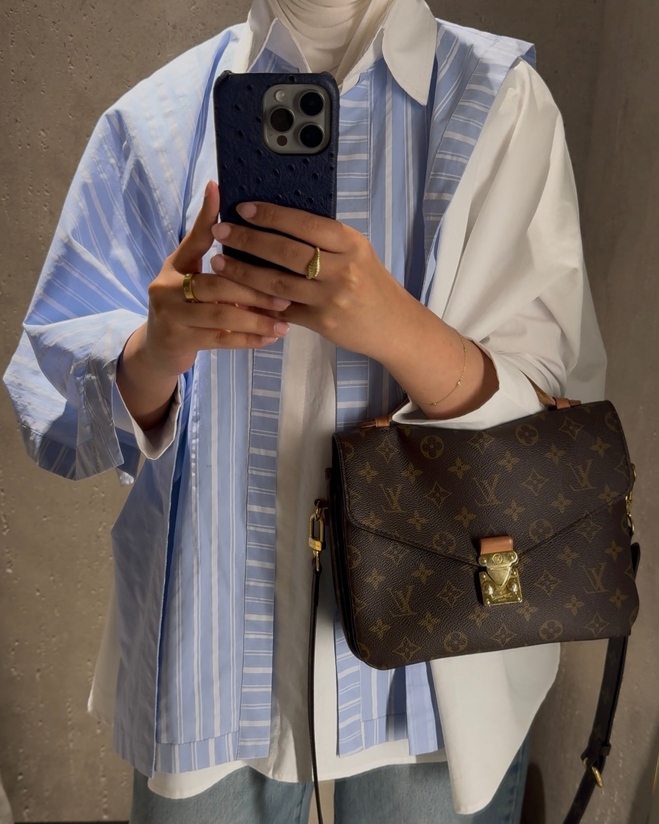 Musha blue shirt