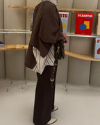 Musha brown shirt